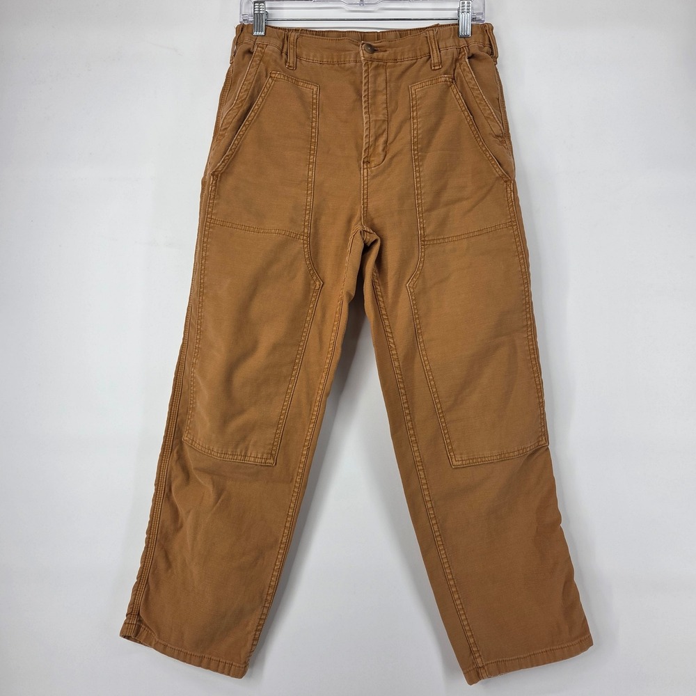 Anthropologie Pilcro The Roamer Utility Pants 28 Brown Double Knee Gorpcore